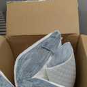 Wedge Pillow Headboard Orthopedic Bed Wedge Pillows Set 9&12&16&20 Inches Adjustable Memory Foam for Acid Reflux Relief Ergonomic Incline Reading Pillow for Back Pain