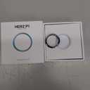 Herz P1 Smart Ring for Women & Men - 24/ 7 Health Metrics Fitness Ring, Tracks 20+ Biometrics, 6 Day Battery, Waterproof, iOS Android Compatible, Free APP, No Subscription (Silver, 11, Silver)