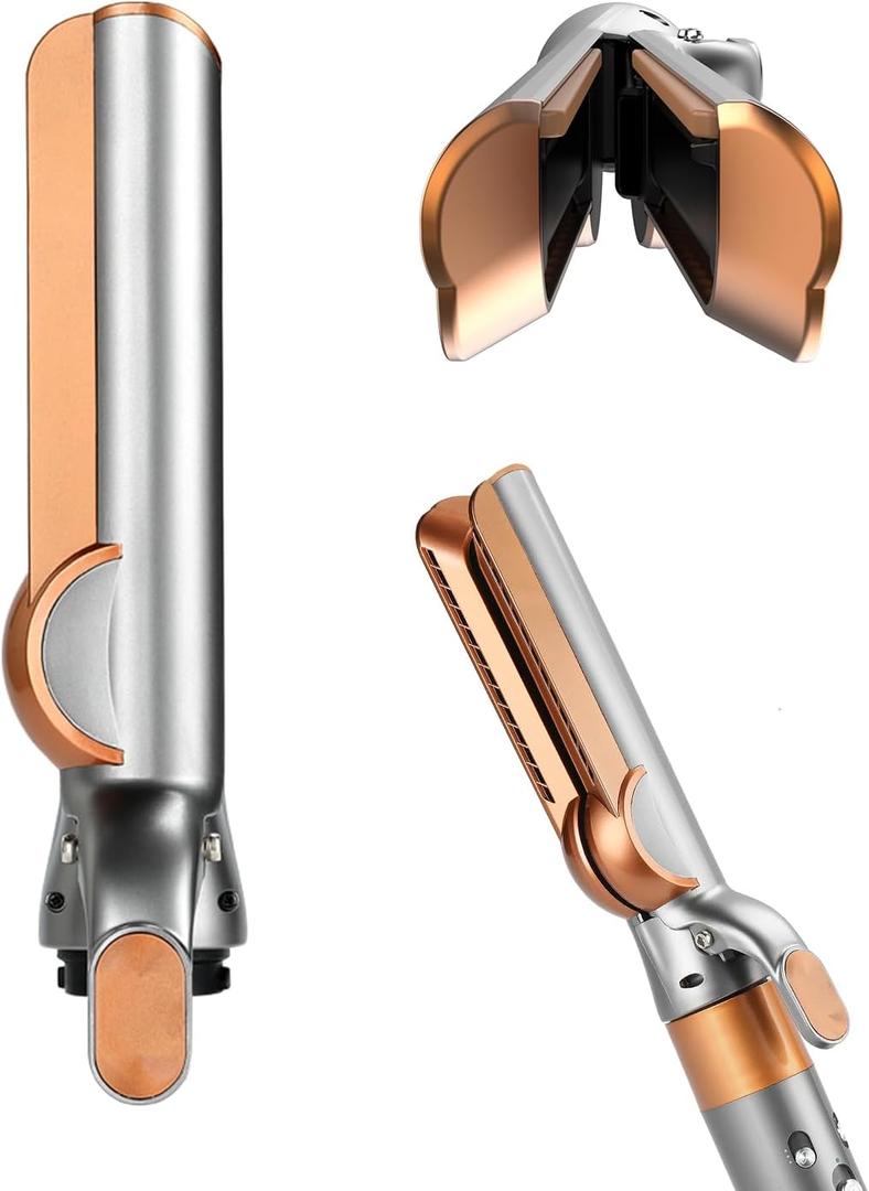 Airflow Attachment Compatible with Dyson Airwrap Multi-Styler, No Heat Damage for Natural Straight Styling, Match HS01 HS05 i.d. Copper