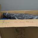 FDW Office Chair Computer High Back Adjustable Ergonomic Desk Chair Executive PU Leather Swivel Task Chair with Armrests Lumbar Support (Black)