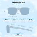KastKing Toccoa Polarized Sport Sunglasses for Men and Women,Ideal for Driving Fishing Cycling and Running,UV Protection