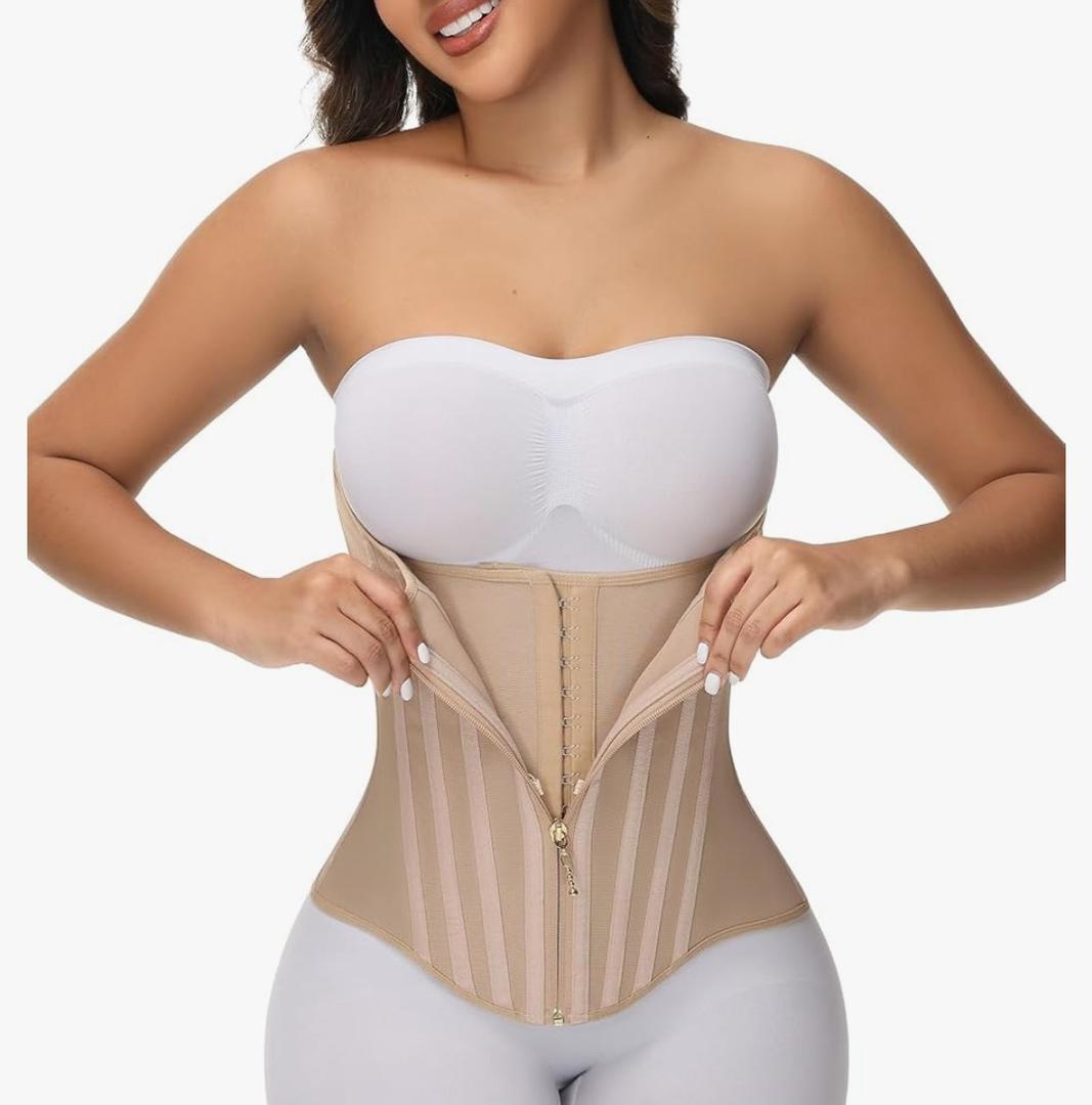 Waist Trainer for Women Tummy Control Waist Cincher Corset Sport Workout Body Shaper Postpartum Belly Band Gym, M