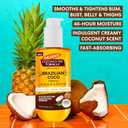 Palmer's Coconut Oil Formula Brazilian Coco Firming Body Oil with Vitamin E, 6.5 Fl Oz, Helps with Skin Tightening & Firming of Bum, Bust & Belly, Provides 48Hr Moisture, Dermatologist Approved