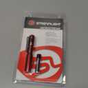 Streamlight 66323 MicroStream 45-Lumen 420-Candela EDC Ultra-Compact LED Flashlight with AAA Alkaline Battery, Clear Retail Packaging, Red (Non-Rechargeable (Pack of 1))