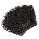 Brazilian Kinky Curly Virgin Hair 10A 100% Unprocessed Brazilian Virgin Human Hair Weave 12 inch Curly Hair Extensions 3 Bundles 300g/set with Luxnovolex Brazilian Curly Hair (12 12 12)