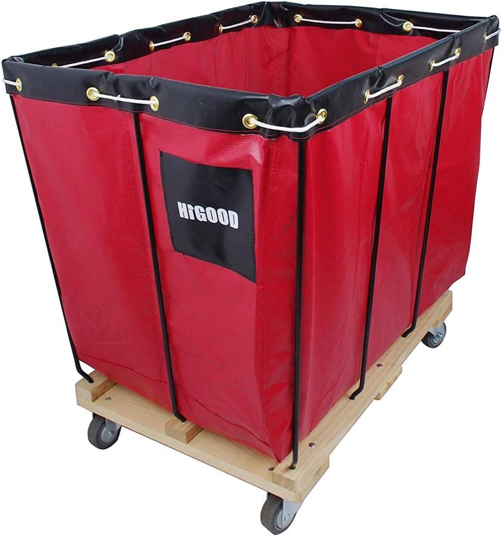 Basket Trucks,Service Carts Red 16 Bushel Knock Down Truck,Carts, 20.0 cu. ft, 600 lb, 40" L X 28" W X 35.5" H Capacity