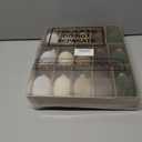 15 Pcs Christmas Velvet Balls Bulk C9 Flocked Christmas Tree Ball Ornaments Plastic Shatterproof Xmas Decorative Hanging Home Ornaments for Xmas Tree Party Holiday Decor (3.15'',Morandi)