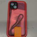 Cozycase for iPhone 15 Waterproof Shockproof Dustproof Case - Heavy Duty/360 Full Body/Military Grade/Protective/Rugged 8FT Drop Proof Built in Screen/Camera Protector with Lanyard Pink