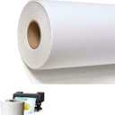 tonchean 24 inch Canvas Roll for Painting & Printing, 240GSM Waterproof Polyester Canvas Paper, 98.4ft x 23.6in Matte Finish Artist Roll for Inkjet, Oil, Photography - Durable & High-Resolution