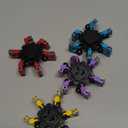 Transformable Fidget Spinners Toys 4 Pcs for Kids and Adults Stress Relief Sensory Toys for Boys and Girls Age 8-13 Fingertip Gyros Valentines Day Gifts Men Easter Stocking Stuffers for Teens