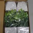 NASAMA SENNI mini Artificial Simulation Plants and Green Plant Potted Plants Suitable for Home, Office Desk, Bathroom, Dining Room Table Decoration, Festival Decoration, New Home Decoration (4)