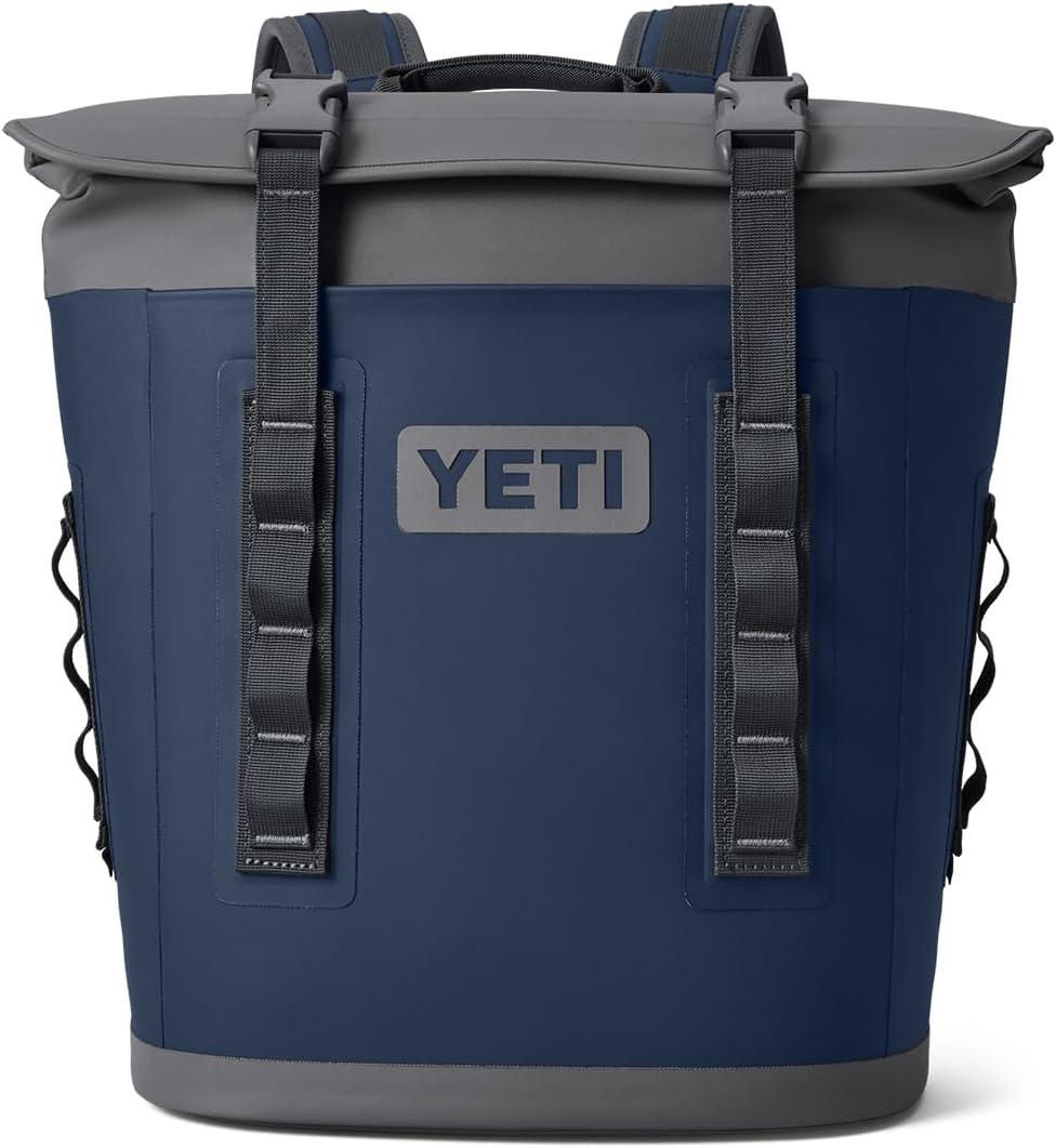YETI Hopper M Series Backpack Soft Sided Coolers with MagShield Access (Navy)