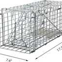 Gingbau Squirrel Trap Foldable Heavy Duty Humane Live Animal Cage Trap (Not for Mouse)