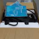 EUHOMY Countertop Ice Maker Machine with Handle, 26lbs in 24Hrs, 9 Ice Cubes Ready in 6 Mins, Auto-Cleaning Portable Ice Maker with Basket and Scoop, for Home/Kitchen/Camping/RV. (Black)