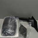 JDMSPEED Left Driver Side View Mirror Compatible with 2003-2019 Chevy Express GMC Savana 1500/2500/3500 with Manual Adjustment Textured Exterior Mirror GM1321426