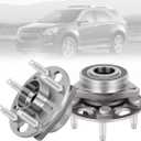 2PCS Wheel Hub Bearing Assembly 5 Lugs with ABS  Compatible with FIT 20102017 Equinox, Regal, Lacrosse, Malibu, CTS, Terrain, Impala, XTS  Replace OE# 513288