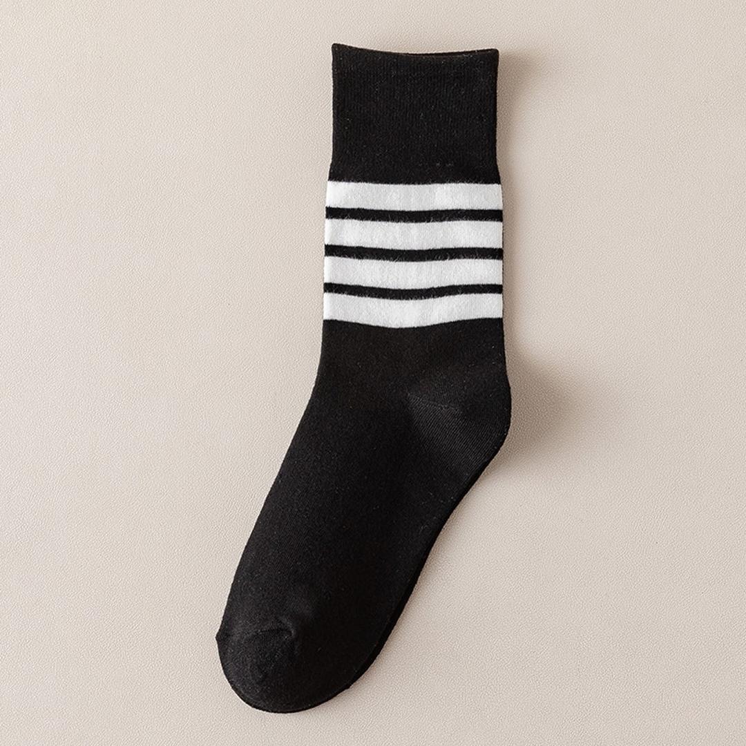 Black Socks 3pcs, 7"