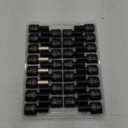 ROSALIND 30pcs Gel Nail Polish Set, 26 Colors Gel Polish with 3Pcs Glossy Matte Glitter Top Coat and Base Coat All Seasons Nude Blue Red Nails art Kit DIY Salon at Home (Multi-Colored 02)