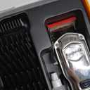 oneisall Dog Clippers for Grooming for Thick Heavy Coats/Low Noise Rechargeable Cordless Pet Shaver with Stainless Steel Blade/Waterproof Dog Shaver for Dogs Pets and Animals (Sliver)