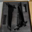 Compatible with BMW S1000RR (2019-2023 2024 2025) Motorcycle Rearview Wing Mirrors with LED Turn Signal Light Adjustable Rotating Side Mirrors with Light Fits for BMW S1000RR 2019-2023