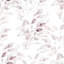 HeloHo Peel and Stick Wallpaper Light Pink Floral Leaf Wall Paper Self Adhesive Removable Waterproof Contact Paper for Bathroom Living Room Bedroom Decor 15.35" X 78.7", 4Pack