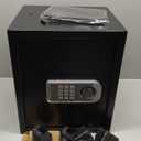 2.6 Cuft Safe Box, Home Safes Water and Fireproof, Anti-Theft Security Safes for Home with Programmable Keypad Spare Keys, Digital Safety Box for Money Documents Valuables Jewelry