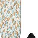 veiox Ironing Board with Heat Resistant Cover,Foldable Full Size Iron Board,Heavy Sturdy Legs,Height Adjustable,Wall Mount & Closet Hanger (13x43)