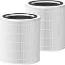 Core 400S Replacement Filter for LEVOIT Core 400S Smart Air Purifi-er, 3-IN-1 HEPA and Activated Carbon Filter, Compared to Part# Core 400S-RF(LRF-C401S-P-WUS), White (2 Pack)