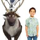 Cardboard People Sven & Olaf Life Size Cardboard Cutout Standup - Disney's Frozen (2013 Film), One Size