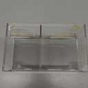 BEYGORM Magnetic Dry Erase Marker Holder for Whiteboard,Non-slip Acrylic Magnet Pen Holder for Fridge Refrigerator,Locker Organizer for Work,Locker Accessories,Pencil Cup for Desk,Marker Organizer (Clear)