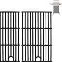 BQMAX 17 Inch Grill Grate for Charbroil Performance 2 Burner 463660421 463655621 463630422 463630021 G426-0005-W1 G426-0004-W1, Cooking Grate for Charbroil Grill Replacement Parts 2 Burner