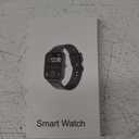 Smart Watch for Men Women SmartWatch 1.83" for iPhone Samsung Android Phone Compatible, Fitness Tracker Watch with Pedometer, Heart Rate/Sleep Monitor, Blood Oxygen, IP68 Waterproof (Black)