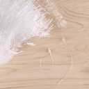 Green FABWOOD Snap Lock 3" Pin Security Loop Plastic Tag Fastener (1000 Pc)