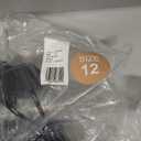 Kensie Women's Short Sleeve Tie Waist Midi Dress (12, Black)