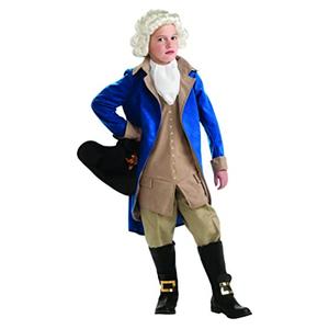 General George Washington Costume for Boys L