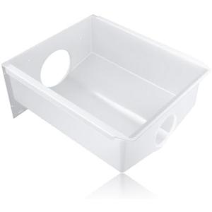 PartsBroz WPW10670845 Ice Bucket for Freezer Tray for Whirlpool Ice Maker Tray, Kenmore Ice Bin Replacement Amana KitchenAid Maytag Refrigerator Ice Cube Container Part W10670845 3451073 PS11757044