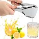 Stainless Steel Lemon Juicer, Manual Lemon Squeezer Handheld Citrus Squeezer Juice Extractor for Citrus Lime Orange