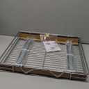 HOLDN STORAGE Pull Out Cabinet Organizer, Heavy Duty -20W x 17D-Requires At Least 21-1/4 Cabinet Opening, Steel Metal Cabinet Drawers Slide Out, Chrome Finish