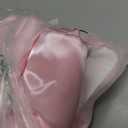 MILVOWOC 6 Pcs Blush Pink Satin Duvet Cover Full/Queen Size Set, Silky Bed Duvet Cover Ultra Soft Comforter Cover, 1 Satin Duvet Cover, 1 Body Pillowcase, 4 Pillow Cases (No Comforter)