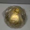 Gold Stainless Steel Food Dome Cover Food Protecting Dome Cover Serving Plate Dish Dome Cake Butter Dessert Cheese Cover for Burgers Restaurant Party (Flower Wreath Bead)