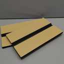 Garage Wall Protector, 4 Pack Garage Car Door Protector Bumper Guard for Car Doors Anti-Collision Waterproof Inflaming Ultra Self Adhesive EVA Foam for Warehouse (4 Pack: 16-17/32" x 5-29/32" x .79) (Black)