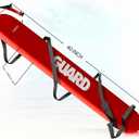 ASA TECHMED Lifeguard Rescue Tube for Home and Commercial Use - Ideal for Lifeguard and Personal Pool - Includes Matching Whistle