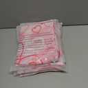 5 x Valentines Day Tablecloth Round 60 Inch,Pink Heart Table Cloth Water Resistant Washable Polyester Valentine's Day Table Cover for Kitchen Dining Table Party Decorations