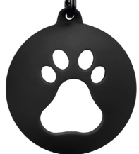 Silicone Ball Holder With Keychain Clip