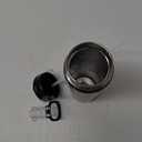 Manna™ Push™ Stainless Steel Bottle - Black
