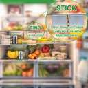 2Pack Refrigerator Odor Eliminator Fridge Deodorizer 2Pcs, Activated Carbon, Lasts 10 Years