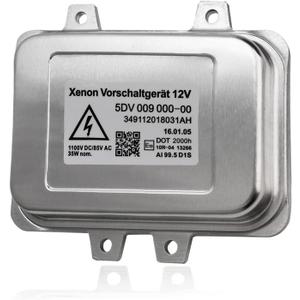 5DV 009 000-00 HID Xenon Headlight Ballast Control Unit Replacement for 2007-2014 Cadillac Escalade 2006-2009 BMW E60 2008-2014 Chrysler Town & Country -Replaces 5DV009000-00