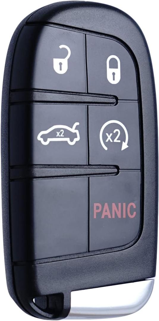MechanMagic Key Fob Replacement Compatible for Chrysler 300 Dodge Charger 2011-2018 Challenger 2015-2018 Dart 2014-2016 Smart Key Car Keyless Entry Remote Control M3N-40821302