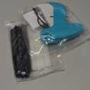 Stitch Gun for Clothes Handheld Stitch Gun Quick Clothing FixerSewing Kit Includes 1,000 Black Fasteners & 1,000 White Fasteners & 6 Needles (Blue)