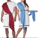 Adult Party Toga Costume S/M